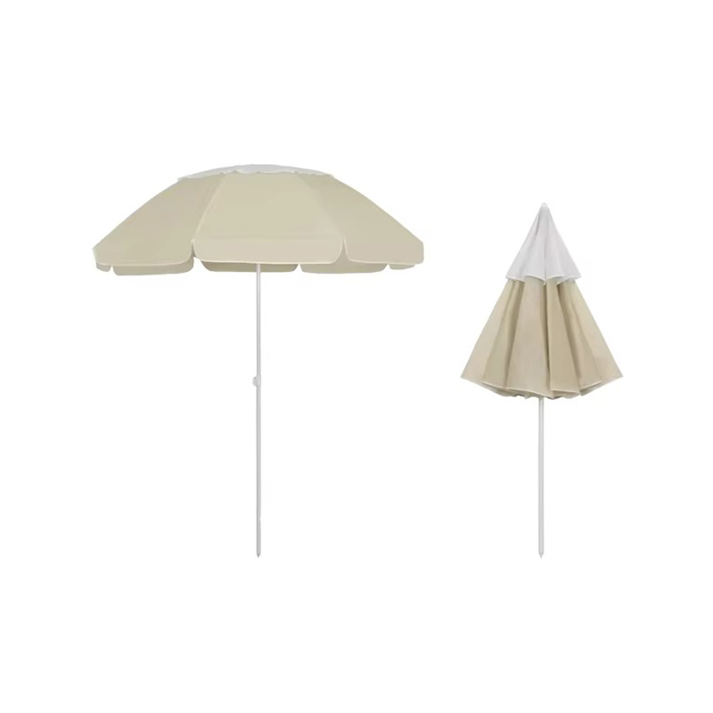 Farve logo tilpasselig strand paraply